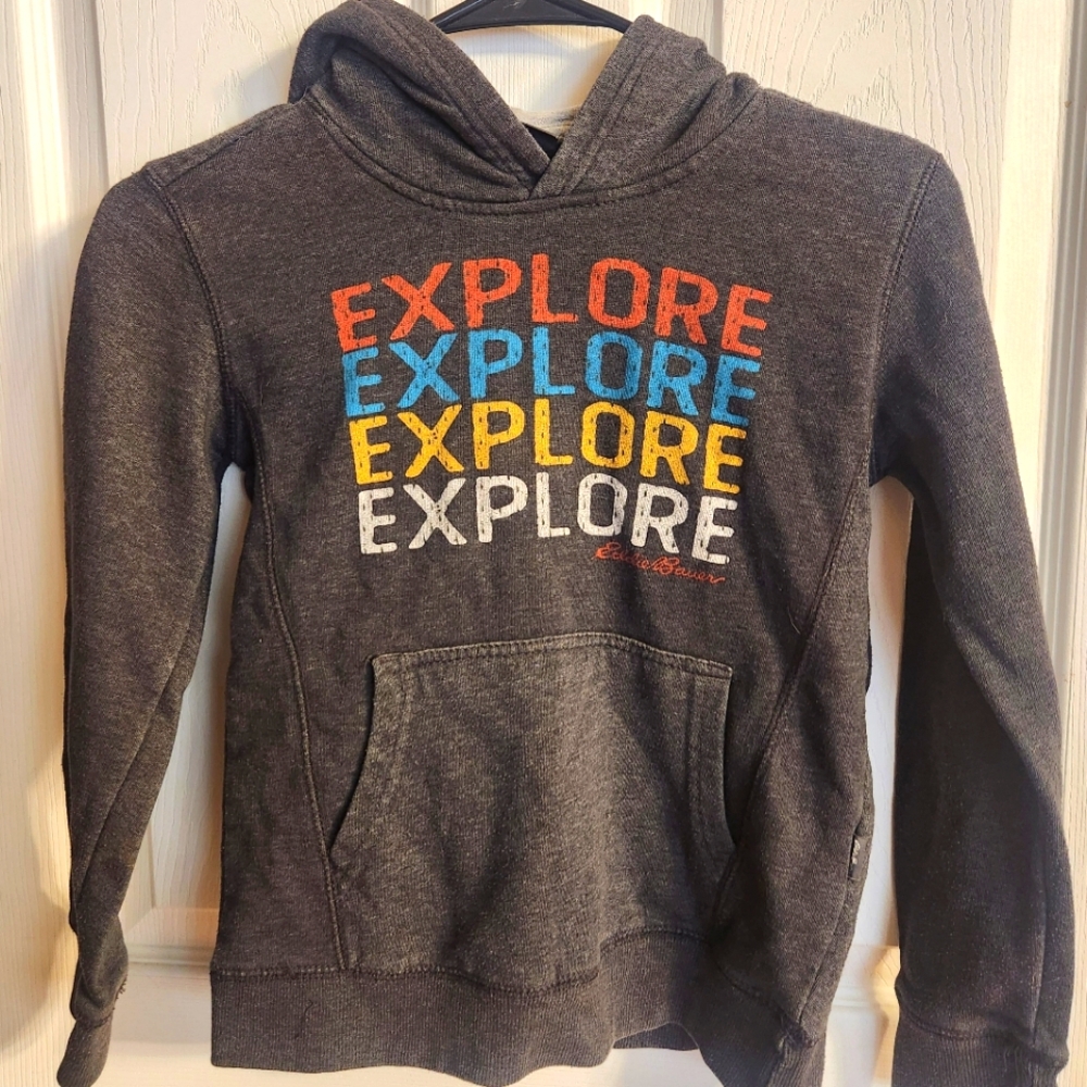 Boys hoodie, size small, Eddie Bauer
